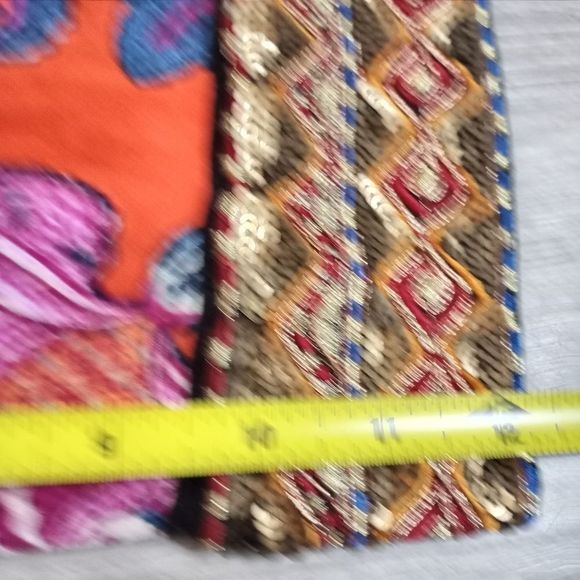 Soft Sorroundings Sequins Embroidered Floral Print Tunic Top 3/4 Sleeve Size 1x - Picture 13 of 13